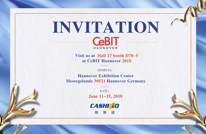 Cashino CeBIT için 2018 Hannover Davet ediyor 